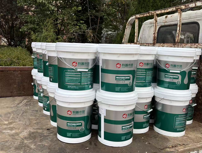 敦普水性工业漆元旦前发货，护航客户跨年生产