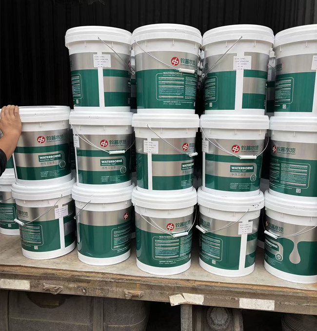 敦普水性工业漆元旦前发货，护航客户跨年生产