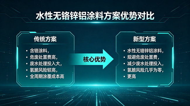 紧固件涂装八问：切换水性无铬锌铝涂层，为何说这不再是选择题？